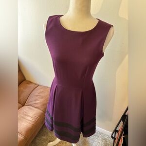 Calvin Klein Purple Sleeveless Dress